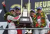 Bild zum Inhalt: Kristensen/McNish/Duval triumphieren: Trauer und Freude