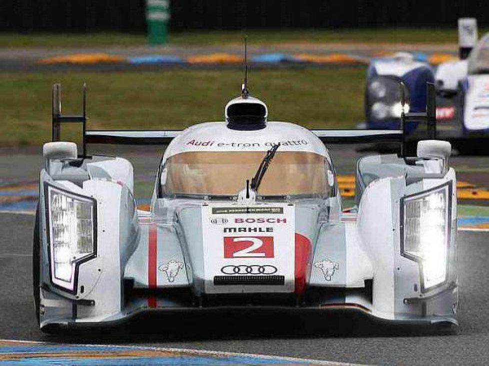 Tom Kristensen, Loic Duval, Allan McNish