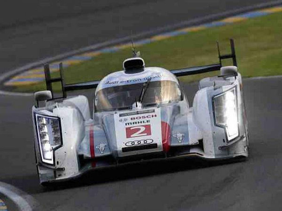 Loic Duval, Tom Kristensen, Allan McNish