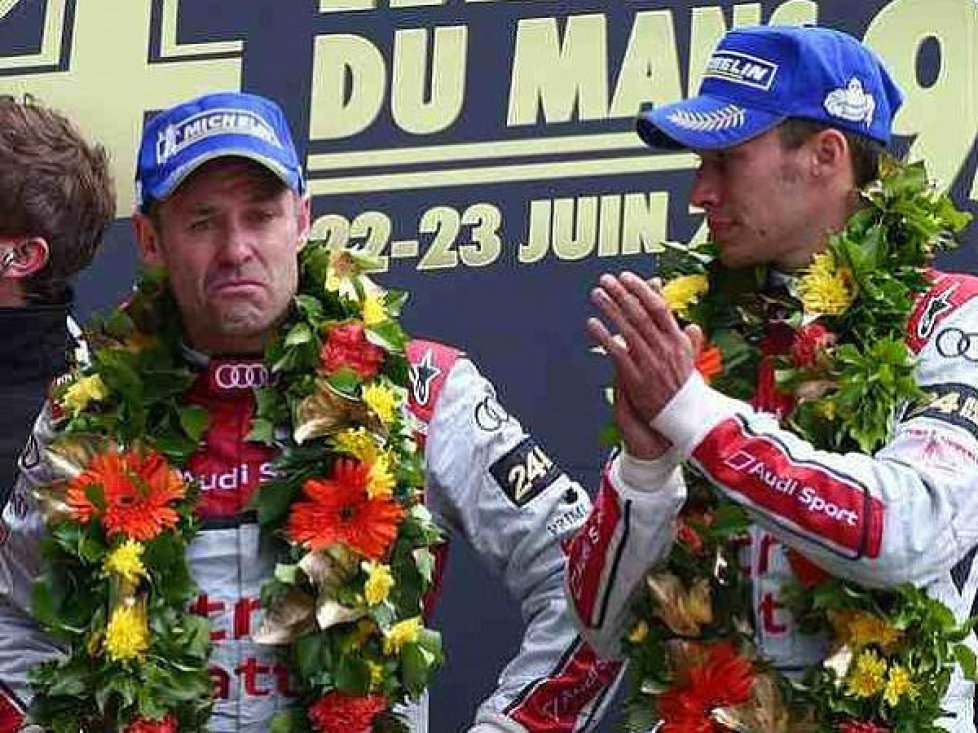 Tom Kristensen, Loic Duval, Allan McNish, Wolfgang Ullrich