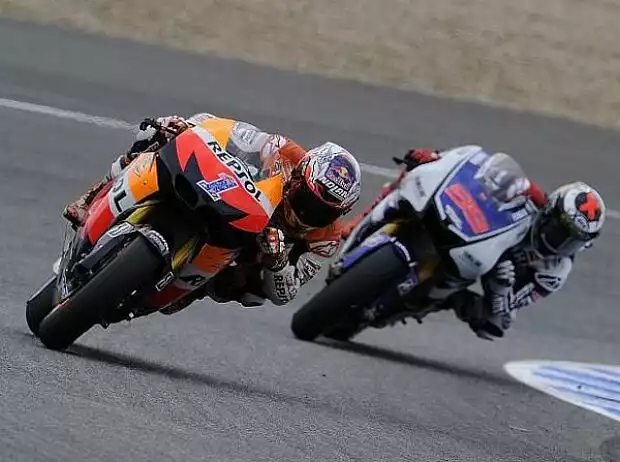 Casey Stoner, Jorge Lorenzo Titel-Bild zur News: Casey Stoner, Jorge Lorenzo