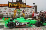 James Hinchcliffe (Andretti) und Tony Kanaan (KV) 