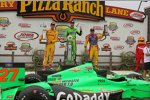 James Hinchcliffe (Andretti) und Tony Kanaan (KV) 