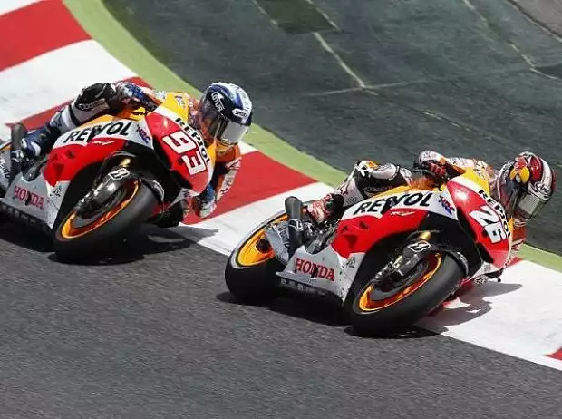 Daniel Pedrosa, Marc Marquez Titel-Bild zur News: Daniel Pedrosa, Marc Marquez