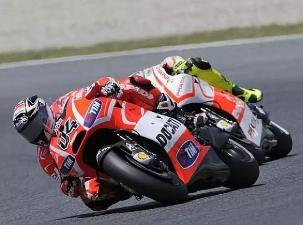 Andrea Iannone, Andrea Dovizioso Titel-Bild zur News: Andrea Iannone, Andrea Dovizioso