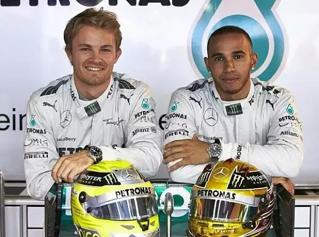 Nico Rosberg, Lewis Hamilton Titel-Bild zur News: Nico Rosberg, Lewis Hamilton