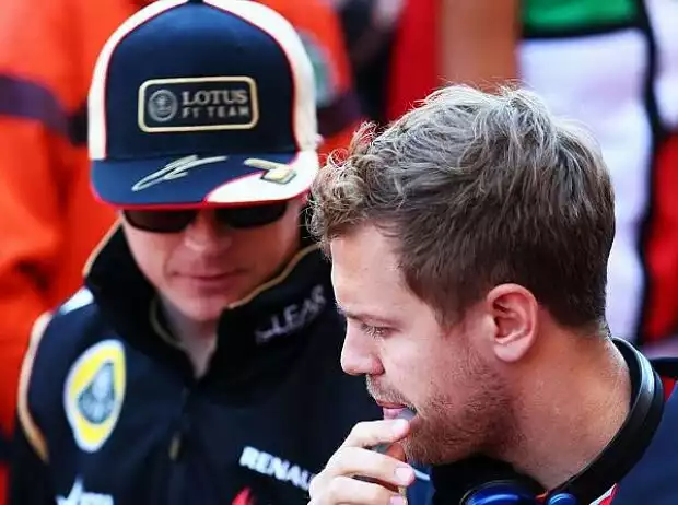 Sebastian Vettel, Kimi Räikkönen Titel-Bild zur News: Sebastian Vettel, Kimi Räikkönen