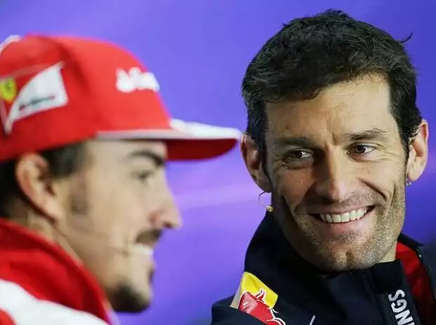 Mark Webber, Fernando Alonso Titel-Bild zur News: Mark Webber, Fernando Alonso