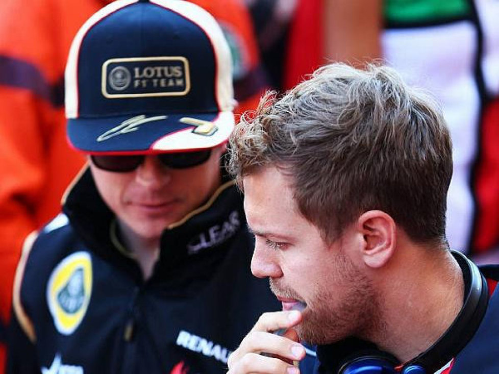 Sebastian Vettel, Kimi Räikkönen