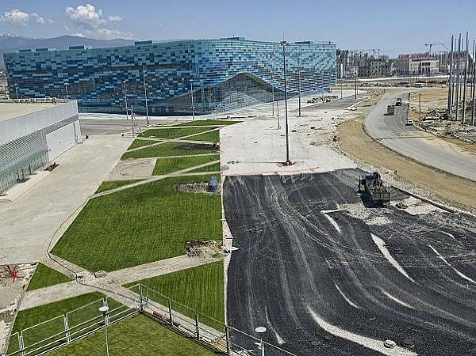 Sotschi Baustelle Russland