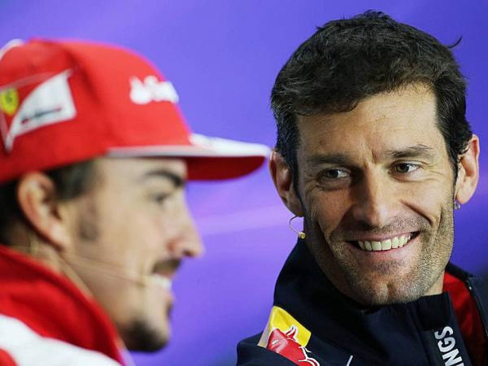 Mark Webber, Fernando Alonso