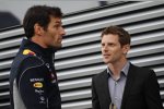 Mark Webber (Red Bull) und Anthony Davidson (Toyota) 