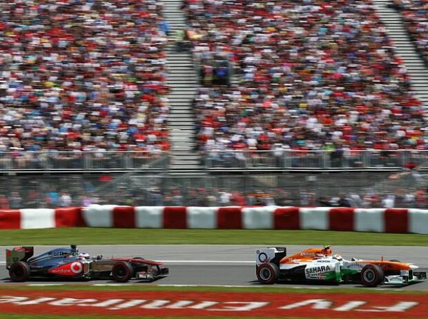 Adrian Sutil, Jenson Button