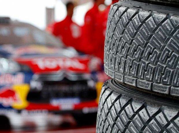 Titel-Bild zur News: Reifen in der Rallye-WM