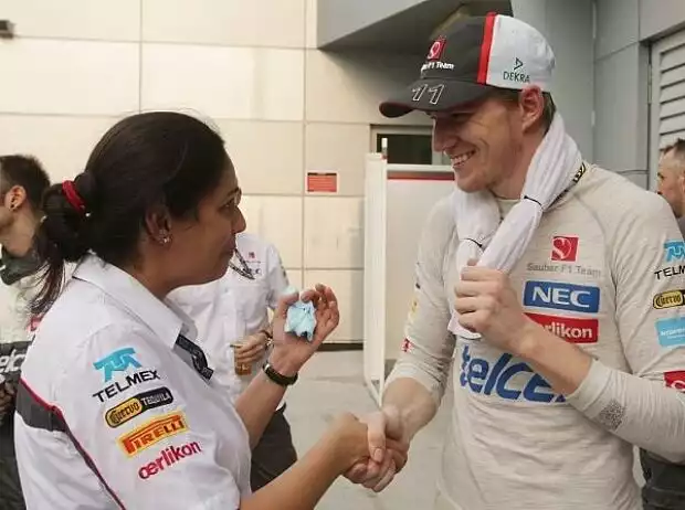 Titel-Bild zur News: Nico Hülkenberg, Monisha Kaltenborn