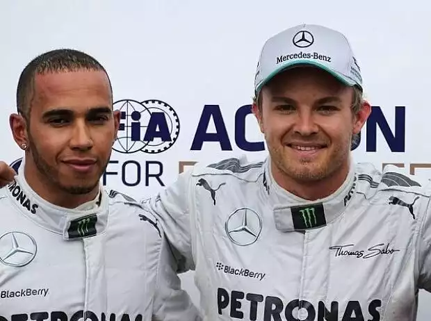 Lewis Hamilton, Nico Rosberg, Sebastian Vettel Titel-Bild zur News: Lewis Hamilton, Nico Rosberg, Sebastian Vettel