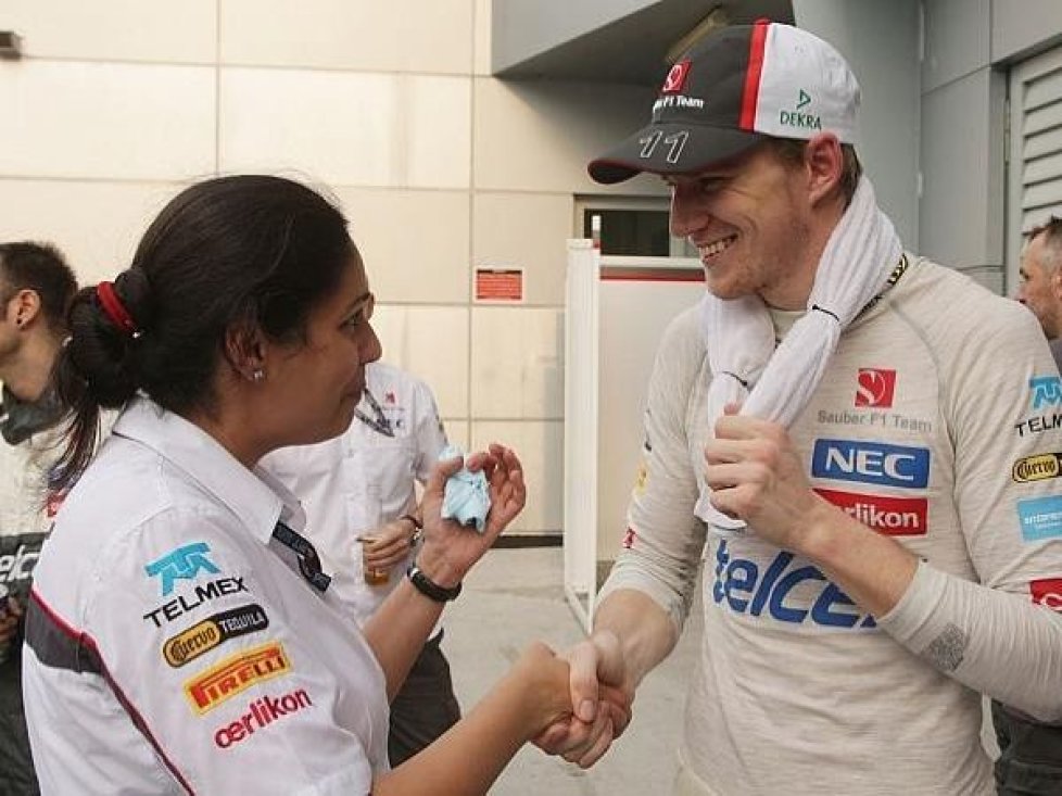 Nico Hülkenberg, Monisha Kaltenborn