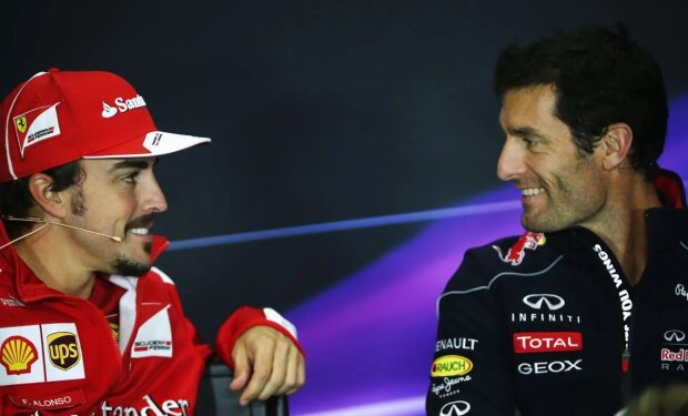 Fernando Alonso Mark Webber Ferrari Scuderia Ferrari F1Red Bull Infiniti Red Bull Racing F1 ~Fernando Alonso (Ferrari) und Mark Webber (Red Bull) ~ Fernando Alonso Mark Webber Ferrari Scuderia Ferrari F1Red Bull Infiniti Red Bull Racing F1 ~Fernando Alonso (Ferrari) und Mark Webber (Red Bull) ~