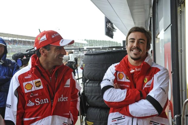 Ferrari Scuderia Ferrari F1 ~Marc Gene und Fernando Alonso (Ferrari) ~       