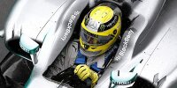 Bild zum Inhalt: Mercedes voran: Bestzeit für Rosberg in Silverstone
