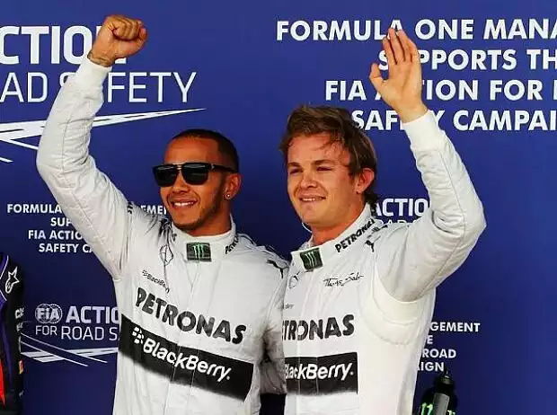Lewis Hamilton, Nico Rosberg Titel-Bild zur News: Lewis Hamilton, Nico Rosberg
