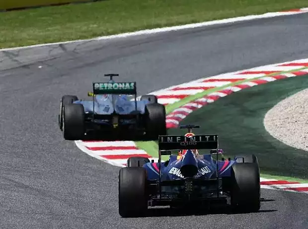 Nico Rosberg, Sebastian Vettel Titel-Bild zur News: Nico Rosberg, Sebastian Vettel