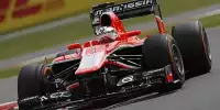 Bild zum Inhalt: Marussia mit Balanceproblemen