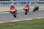 Nicky Hayden vor, Andrea Dovizioso und Bradley Smith 