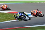 Valentino Rossi vor Daniel Pedrosa 