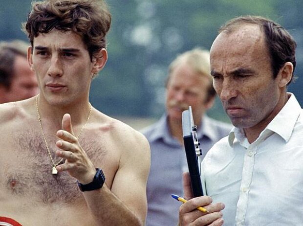 Ayrton Senna, Frank Williams Ayrton Senna, Frank Williams