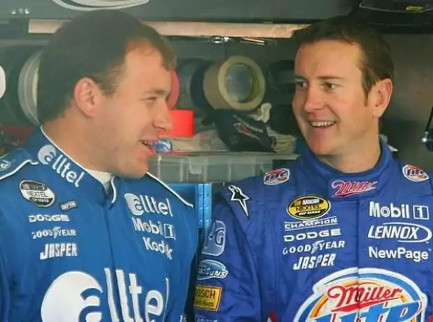 Titel-Bild zur News: Ryan Newman und Kurt Busch