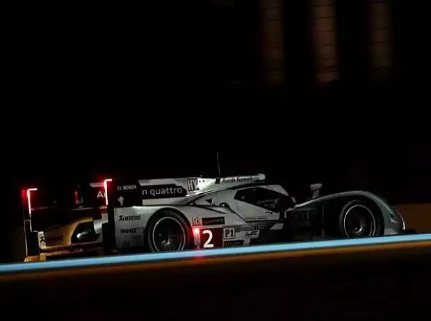 Loic Duval, Allan McNish, Tom Kristensen Titel-Bild zur News: Loic Duval, Allan McNish, Tom Kristensen