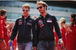 Sebastian Vettel (Red Bull) und Jean-Eric Vergne (Toro Rosso) 