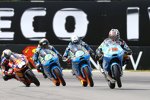 Maverick Vinales vor Alex Rins, Alex Marquez und  Luis Salom 