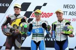 Scott Redding Pol Espargaro und Dominique Aegerter 