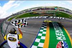 Matt Kenseth (Gibbs) gewinnt das Quaker State 400