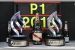 Die Mercedes-Siegerpokale