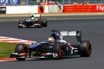 Nico Hülkenberg vor Esteban Gutierrez (Sauber) 