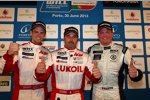 Tom Chilton (RML-Chevrolet), Yvan Muller (RML-Chevrolet) und Michel Nykjaer (Nika-Chevrolet)