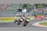 Eugene Laverty vor Sylvain Guintoli (Aprilia) 