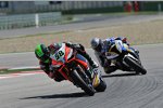 Eugene Laverty vor Marco Melandri 