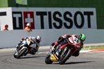 Eugene Laverty vor Marco Melandri 