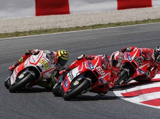 Andrea Iannone, Nicky Hayden, Andrea Dovizioso Andrea Iannone, Nicky Hayden, Andrea Dovizioso