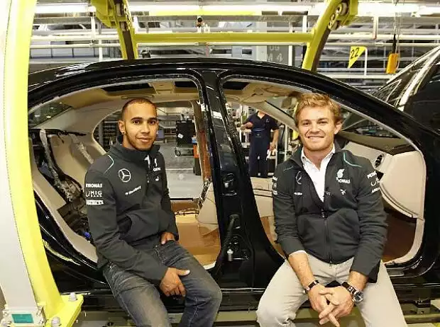 Lewis Hamilton, Nico Rosberg Titel-Bild zur News: Lewis Hamilton, Nico Rosberg