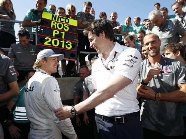 Titel-Bild zur News: Nico Rosberg, Toto Wolff