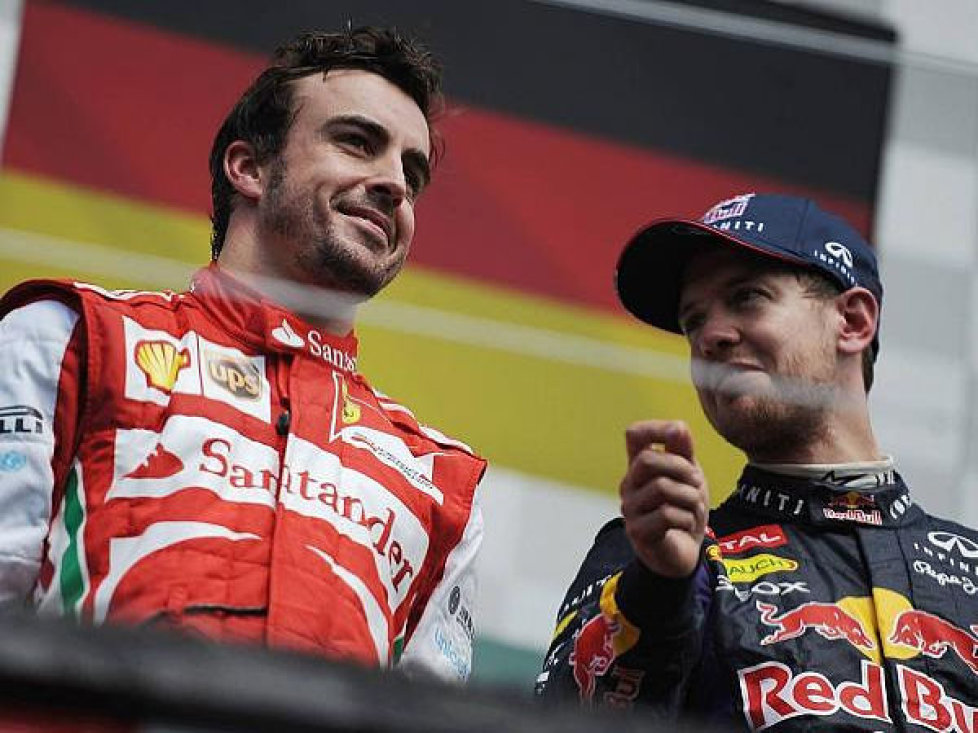 Fernando Alonso, Sebastian Vettel