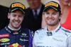 Bild zum Inhalt: Vettel glaubt an WM-Kandidat Rosberg