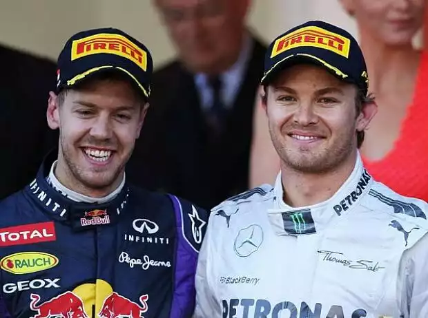 Sebastian Vettel, Nico Rosberg Titel-Bild zur News: Sebastian Vettel, Nico Rosberg