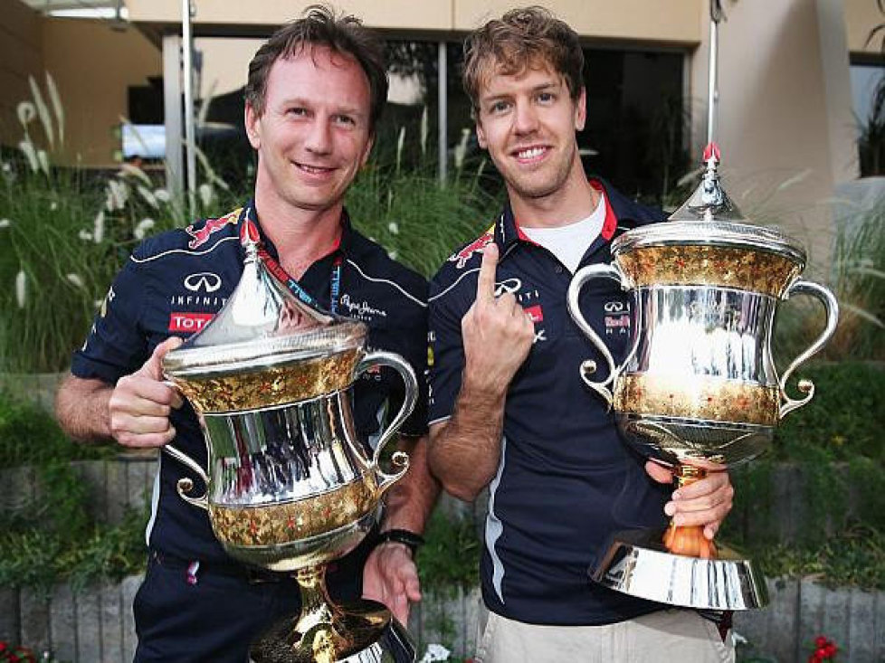 Sebastian Vettel, Christian Horner