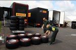 Das Motorhome von Pirelli am Nürburgring